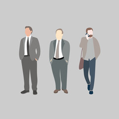 Businessman vector illustration