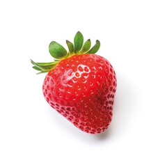 Juicy and Delicious The Perfectly Ripe Red Strawberry