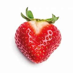 Juicy and Delicious The Perfectly Ripe Red Strawberry