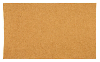 isolated photo of old blank brown grunge paper