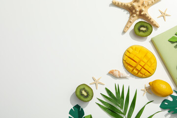 Summer time vibes image, vacation and rest in summer days