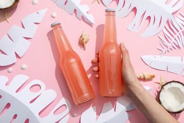 Summer time vibes image, vacation and rest in summer days