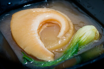 フカヒレと青梗菜