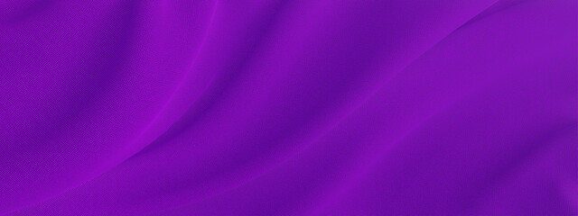Fototapeta na wymiar Purple wavy fabric background.