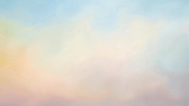 Minimalistic pastel motion video with changing colors, light blue and orange background for business uses