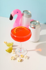 Drinks, fresh summer drink for refreshing, summer vibes concept