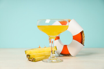 Drinks, fresh summer drink for refreshing, summer vibes concept