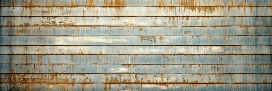 Rough grungy vintage blue rust texture. AI Generative.