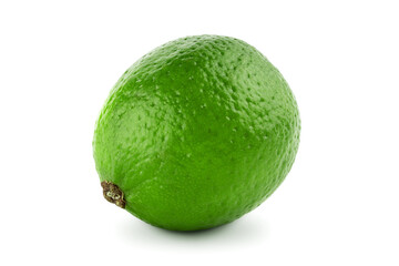 Lime isolated on white background.
