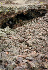 Rock Textures at Craters of the Moon National Monument and Preserve in Idaho