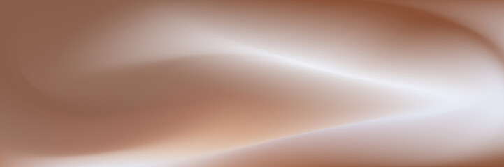 Abstract wavy shapes futuristic banner