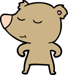 bear cartoon chraracter