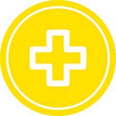 addition symbol circular icon symbol