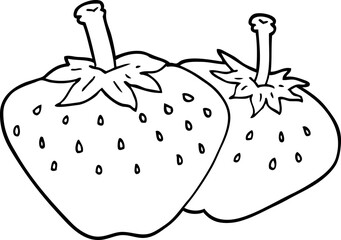 cartoon strawberry
