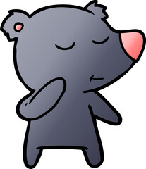 bear cartoon chraracter