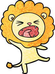 cartoon lion