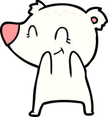 polar bear cartoon