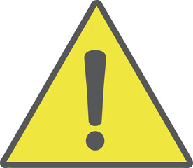 ハザードシンボル　危険マーク　警告表示　ベクターイラスト素材