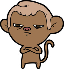 cartoon monkey