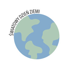 światowy dzień ziemi grafika tło