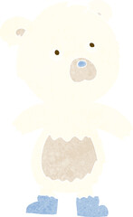 cartoon cute little bear