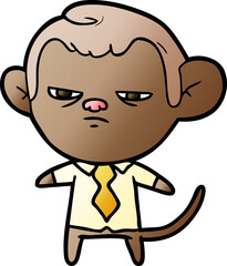 cartoon monkey