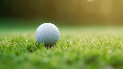 Obraz premium golf ball on green grass