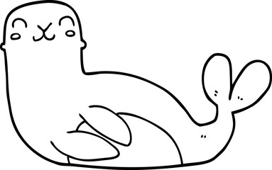 cartoon seal