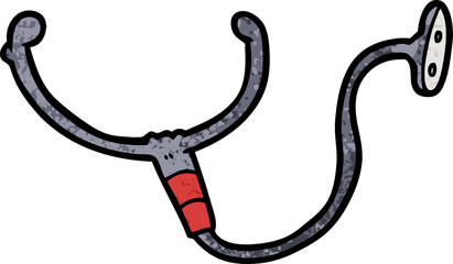 cartoon stethoscope