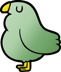 cartoon bird