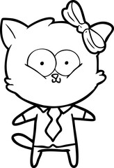 cartoon cat