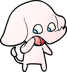 cute cartoon elephant