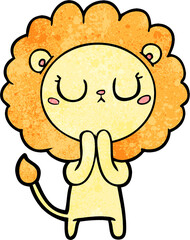 cartoon lion