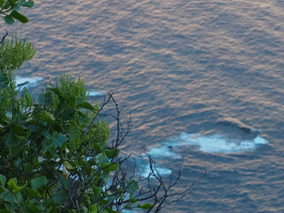 view from the top of a cliff