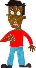 cartoon shocked man