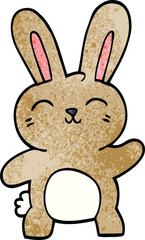 cartoon doodle cute bunny