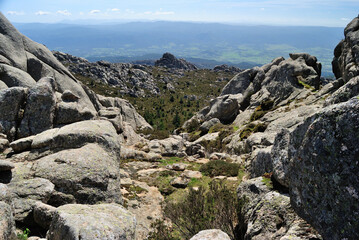 Le cime granitiche del Monte Limbara