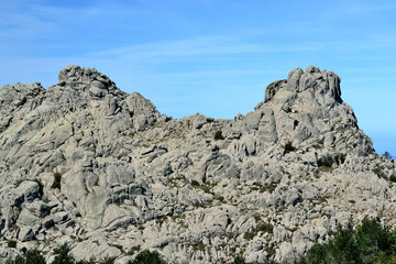 Le cime granitiche del Monte Limbara