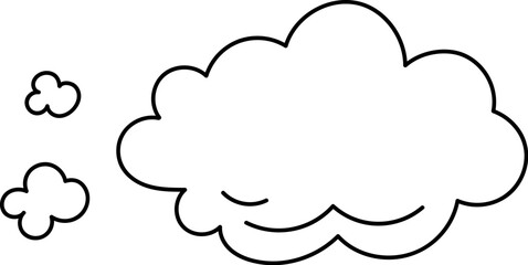 Fototapeta premium Sky Cloud Lined