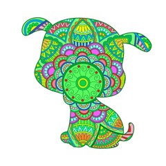 Colorful Animal Mandala