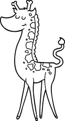 cartoon giraffe