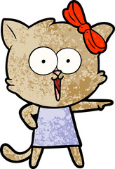 cartoon cat
