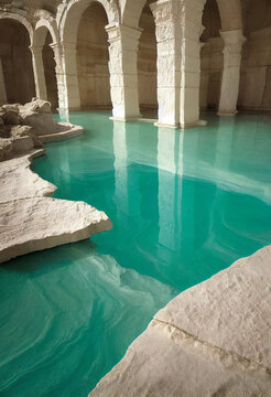 Pamukkale Hot Springs - Hei&szlig;e Quellen