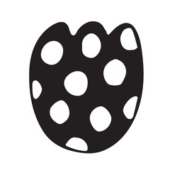 Abstract tulip vintage folk mini flowers garden plants isolated on white background. Vector illustration