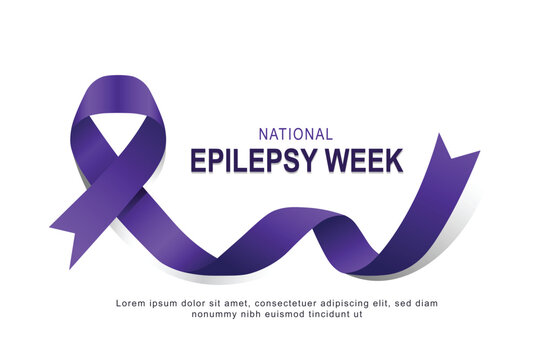 National Epilepsy Week background.