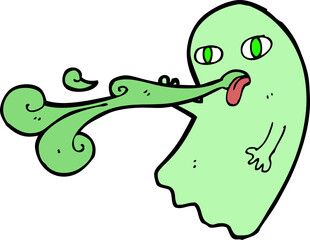funny cartoon ghost