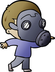 laughing cartoon man pointing