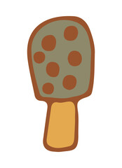 Magic mushrooms. Psychedelic hallucination. doodle illustration isolated on white. 60s trippy hippie art.d. vector illustration.