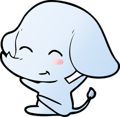 cute cartoon elephant