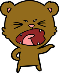 bear cartoon chraracter